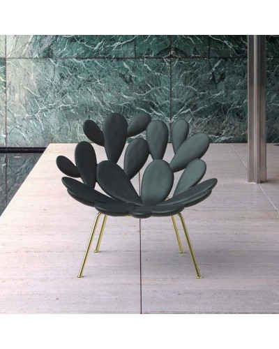 Filicudi Armchair Brass