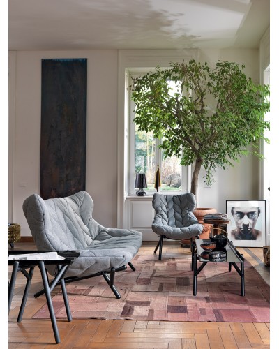 Foliage fauteuil tissu trevira