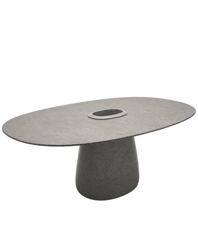 Cobble Table 190   Stonew Bucket