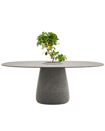 Cobble Table 190   Stonew Bucket