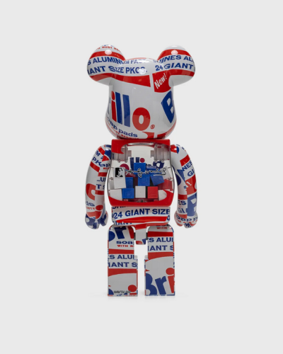 Bearbrick Brillo par Andy Warhol 1000%